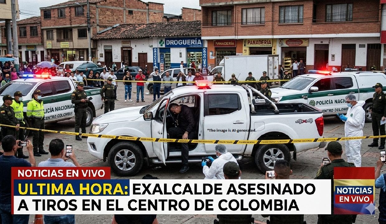 Former mayor shot dead in central Colombia
