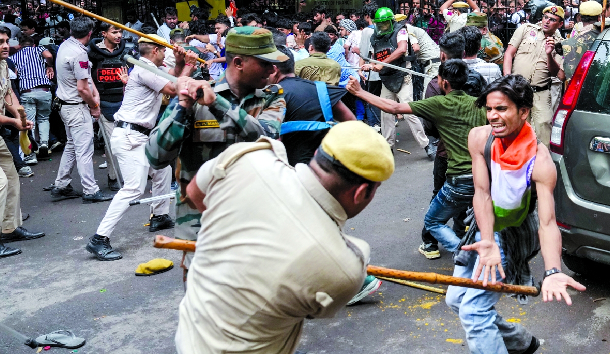 Forty days of anger explodes on streets