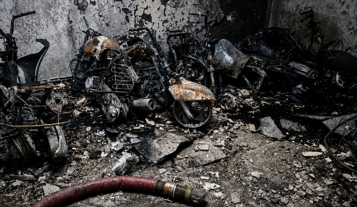 Four arrested after Tughlaqabad Fire that killed three in Delhi