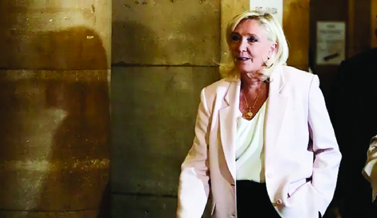 French court clears Marine Le Pen to run in 2027 election