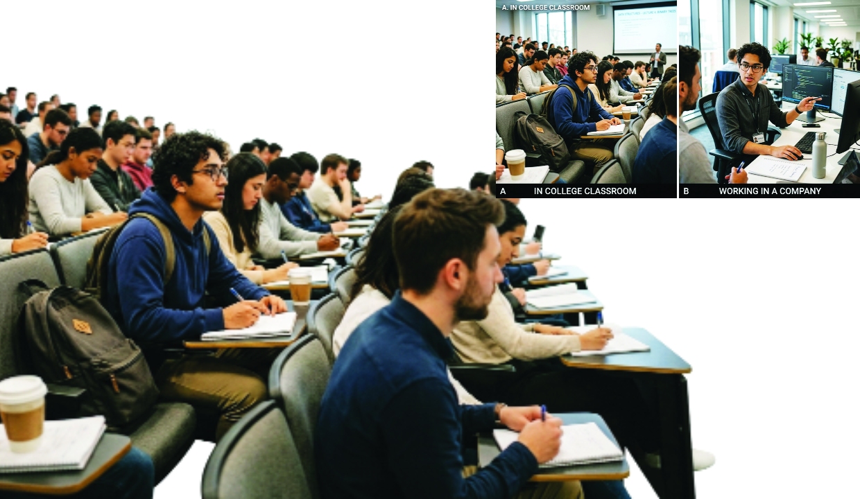 From classroom to real-world expertise