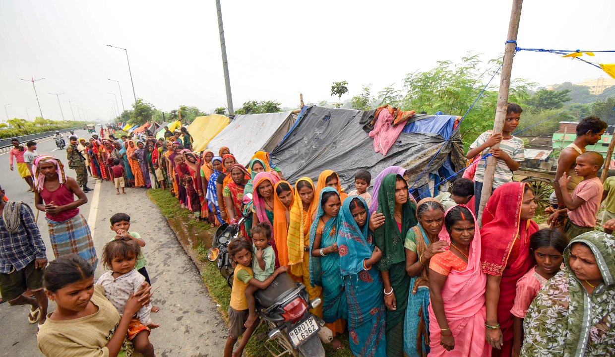 Ganga crosses highest flood level in Patna as river swells amid heavy rain