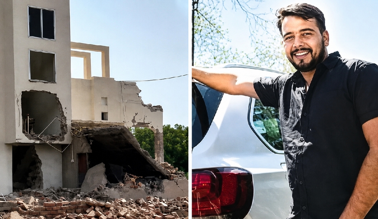 Gangster Rohit Godara's ancestral home demolished in Bikaner, police deny involvement