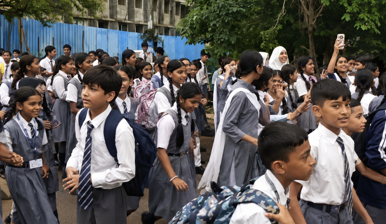 Gen Alpha protest in Bhopal: Regional School students oppose Kendriya Vidyalaya merger