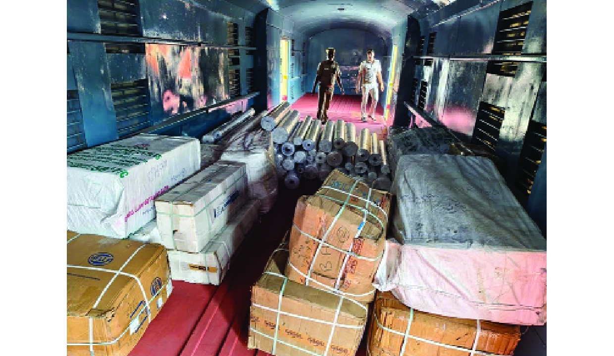 GST department seizes 50 tonnes of goods at Nizamuddin station