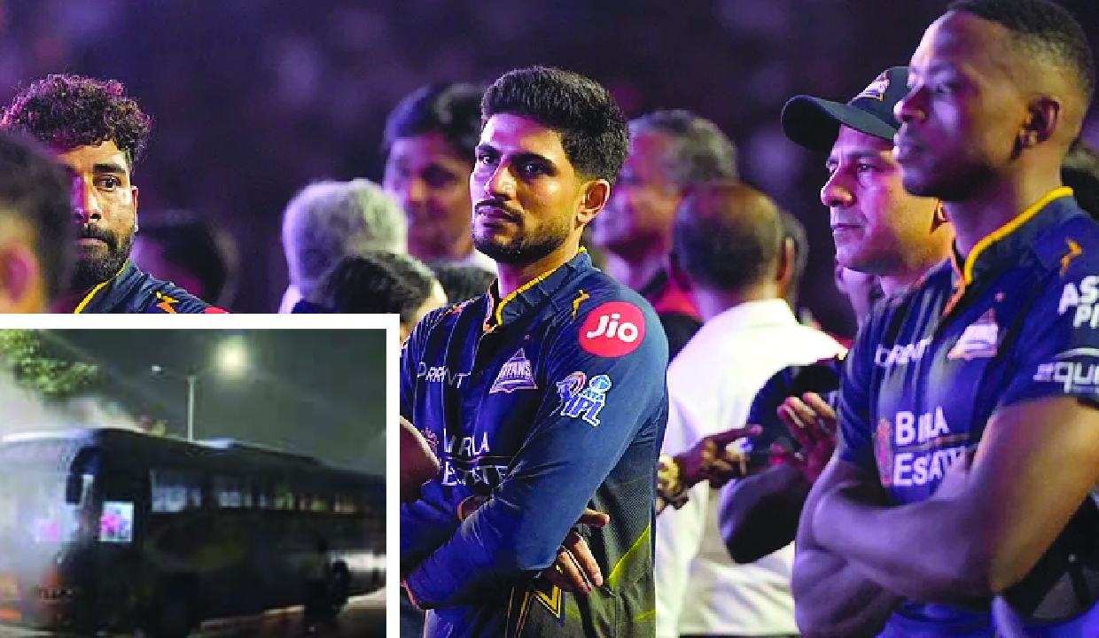 GT players, staff evacuated from team bus after mid-road breakdown