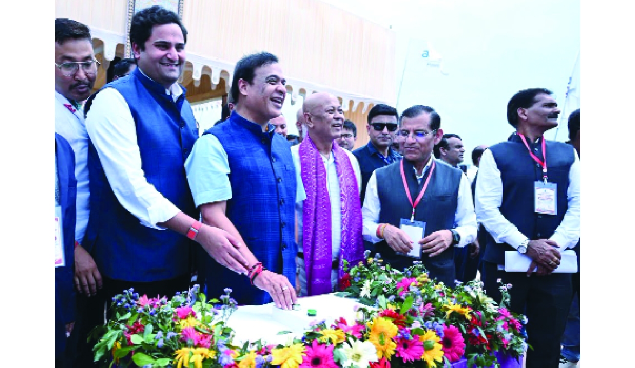 Himanta lays foundation stone for Adani Power’s 3,200 MW Assam project