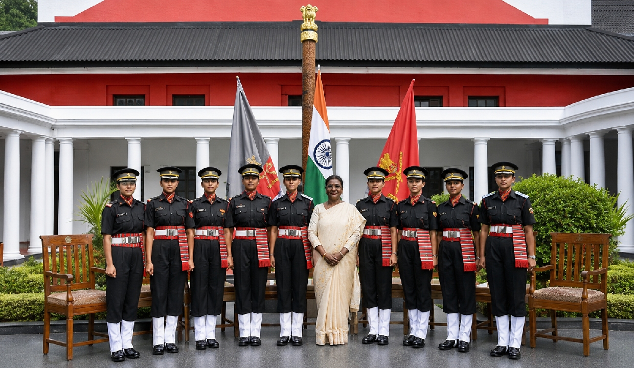 Historic Milestone as 1st Batch of Women Cadets Commissioned as Officers in Defence Forces