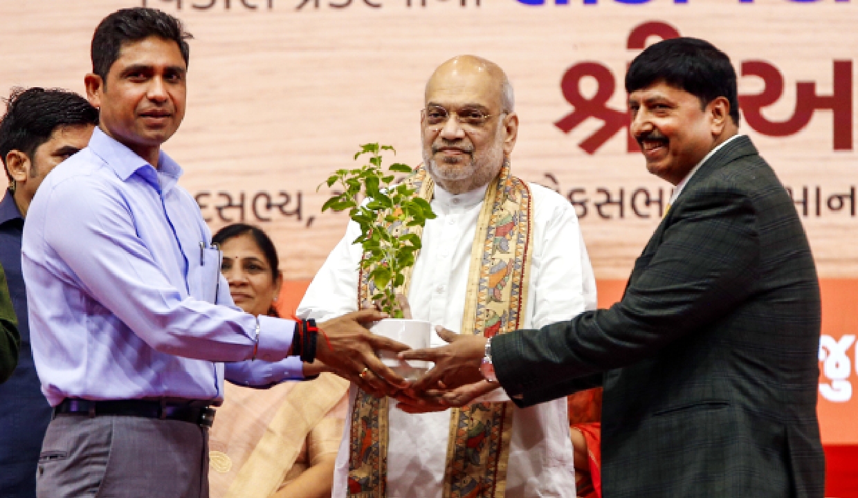 HM Amit Shah launches 'Mission 5 Million Trees' in Ahmedabad to boost green cover
