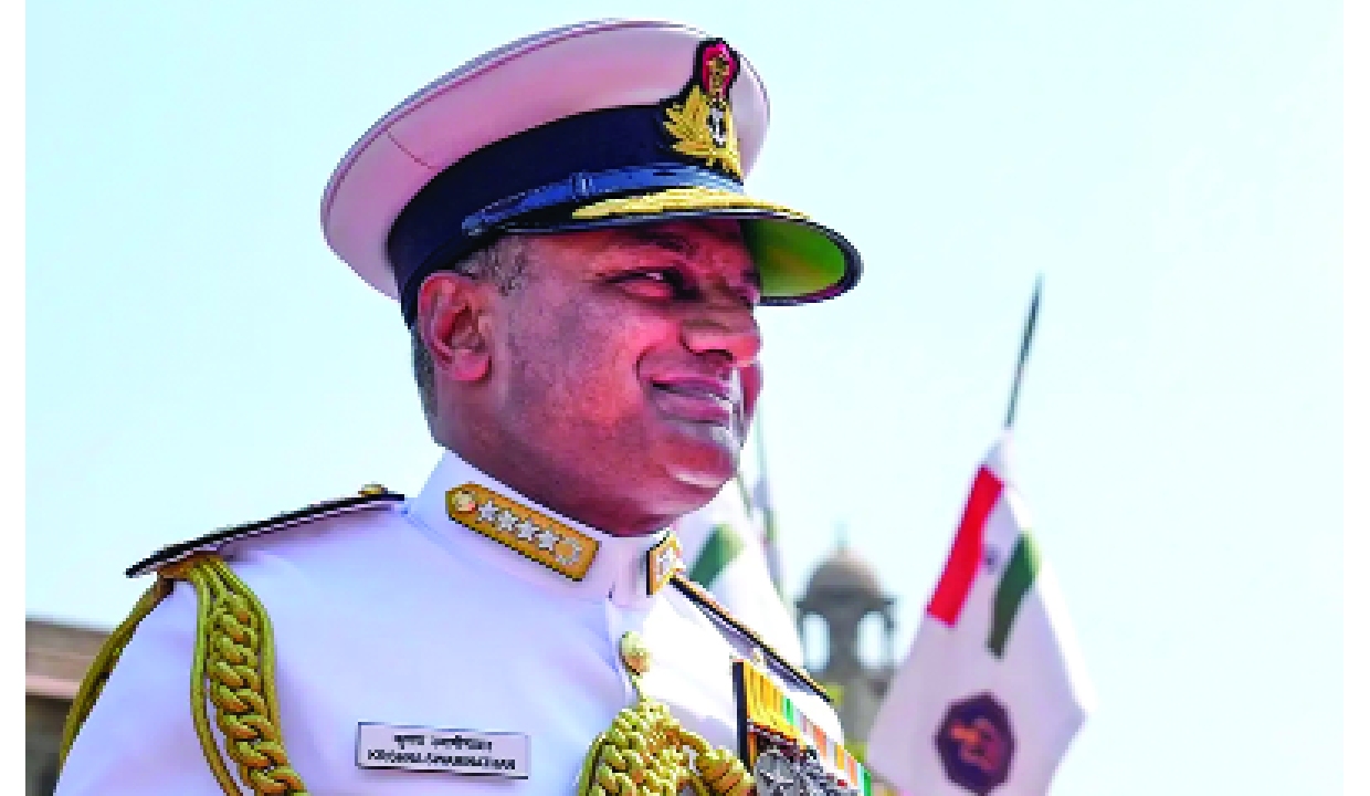 Human element remains decisive in modern war: Navy chief Swaminathan