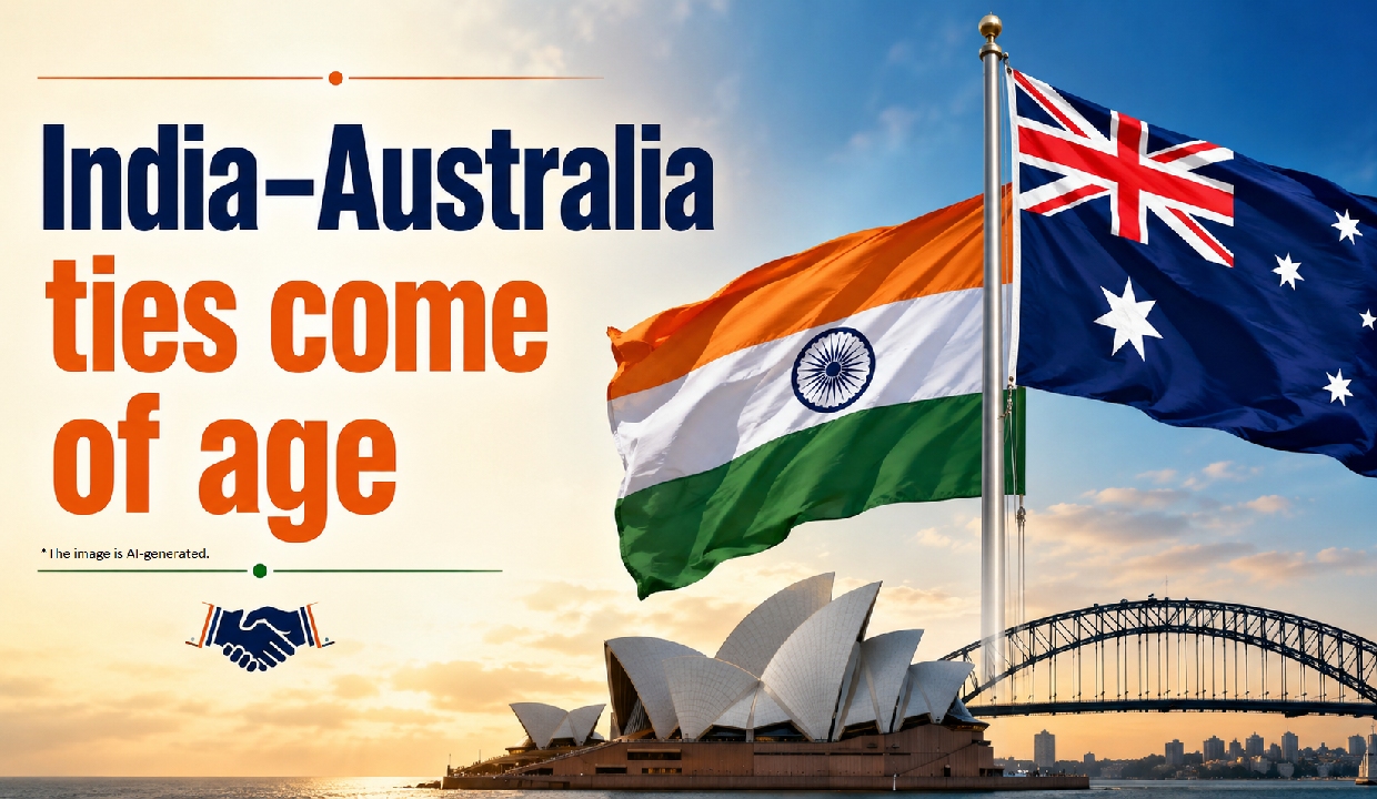 India–Australia ties come of age