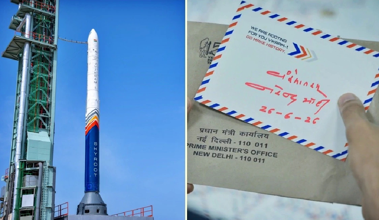 India's first private orbital rocket set to make history with tech payloads and PM Modi's space-bound postcard