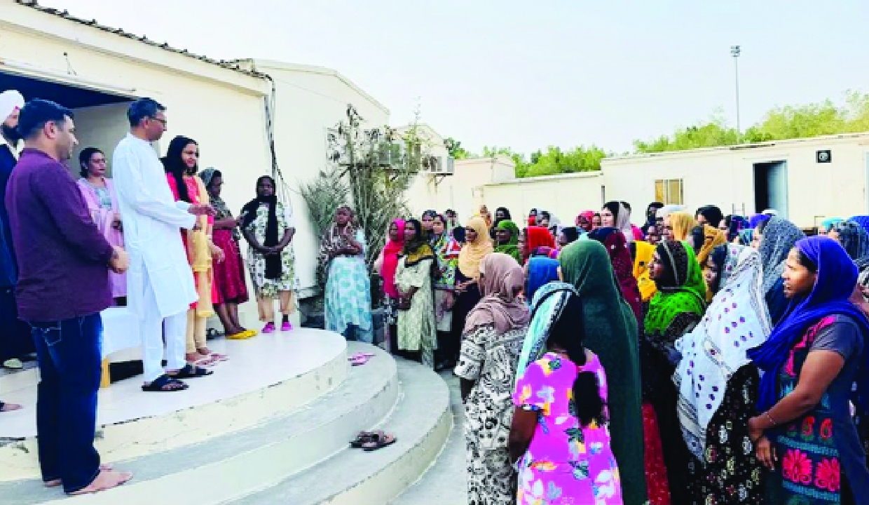 Indian envoy meets distressed workers in Oman