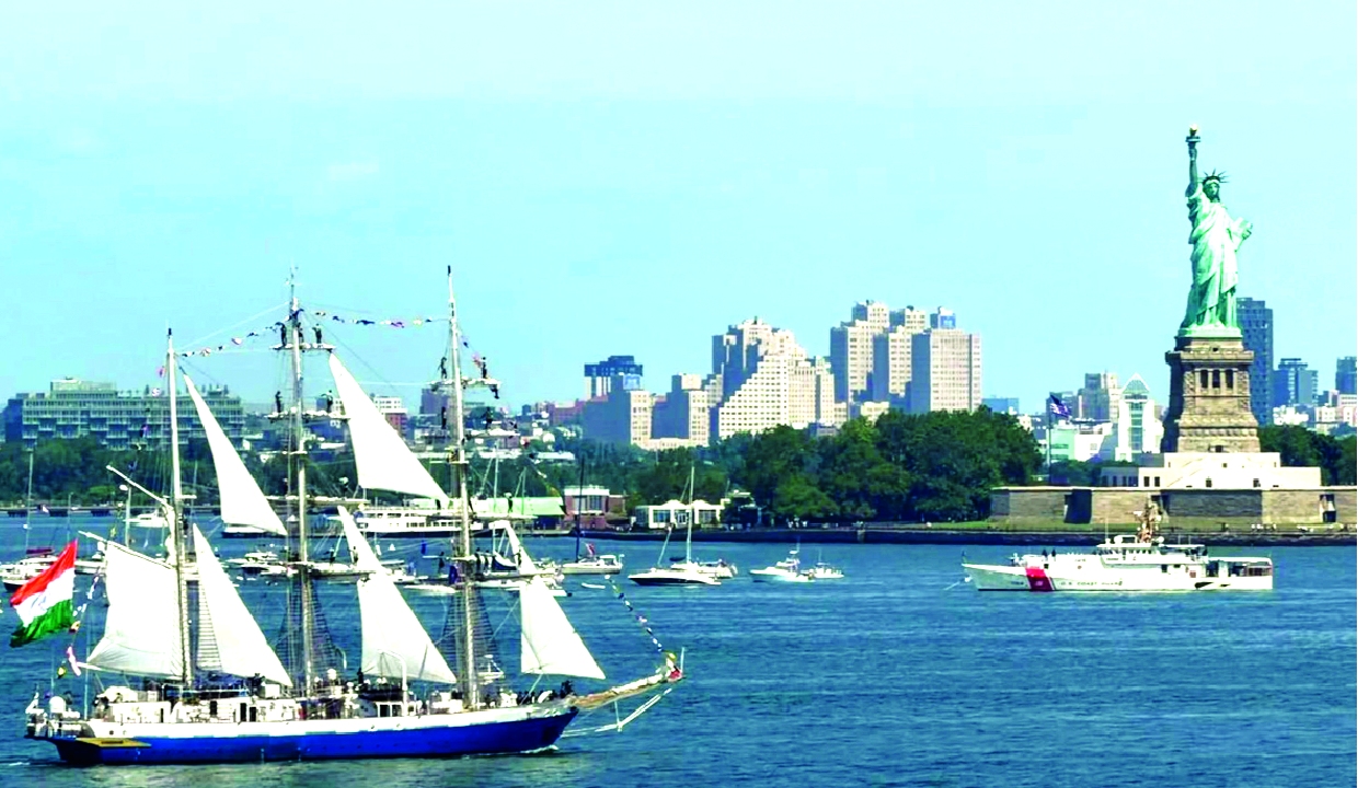 INS Sudarshini participates in maritime spectacle in US for 250th anniversary