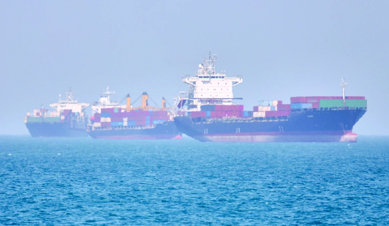Iran war ceasefire tested as cargo ship catches fire