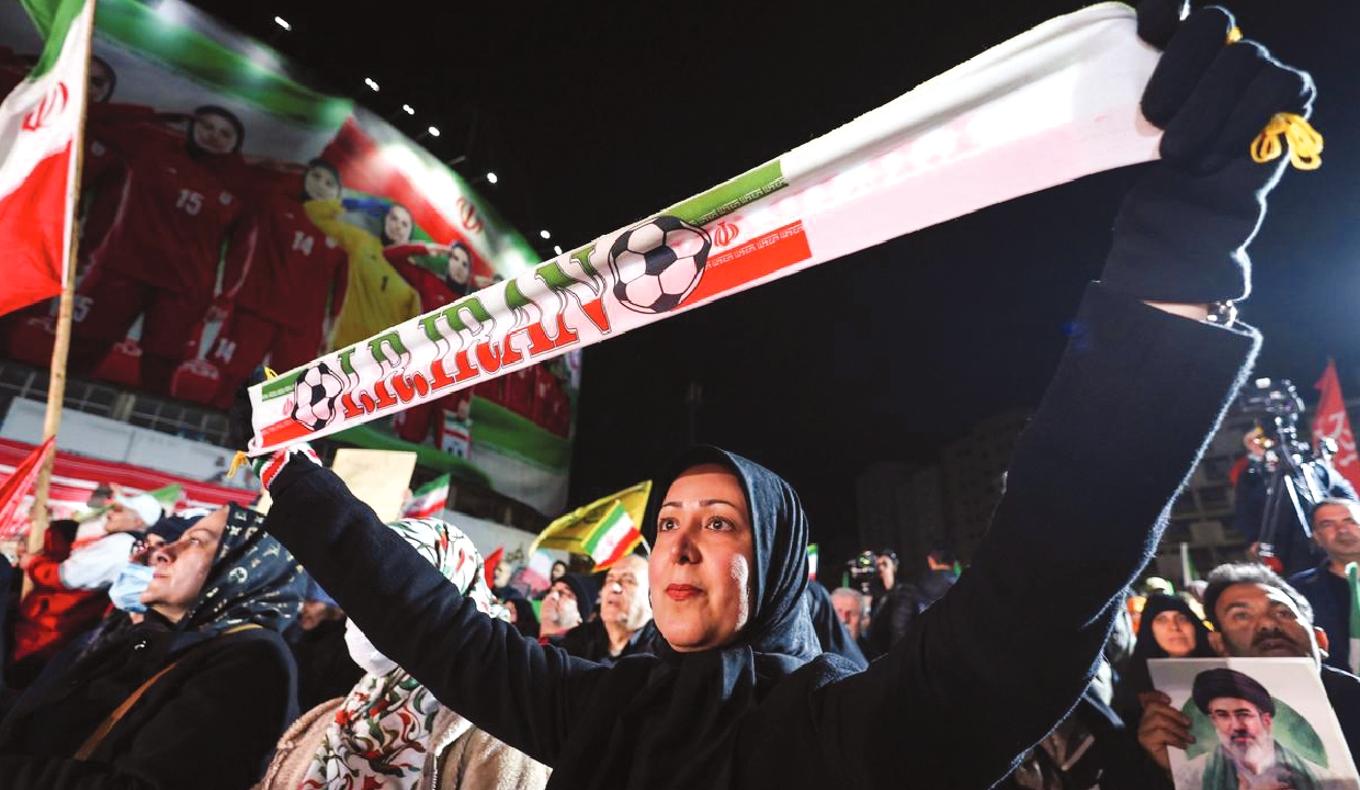Iran women’s soccer team greeted upon return in Tehran