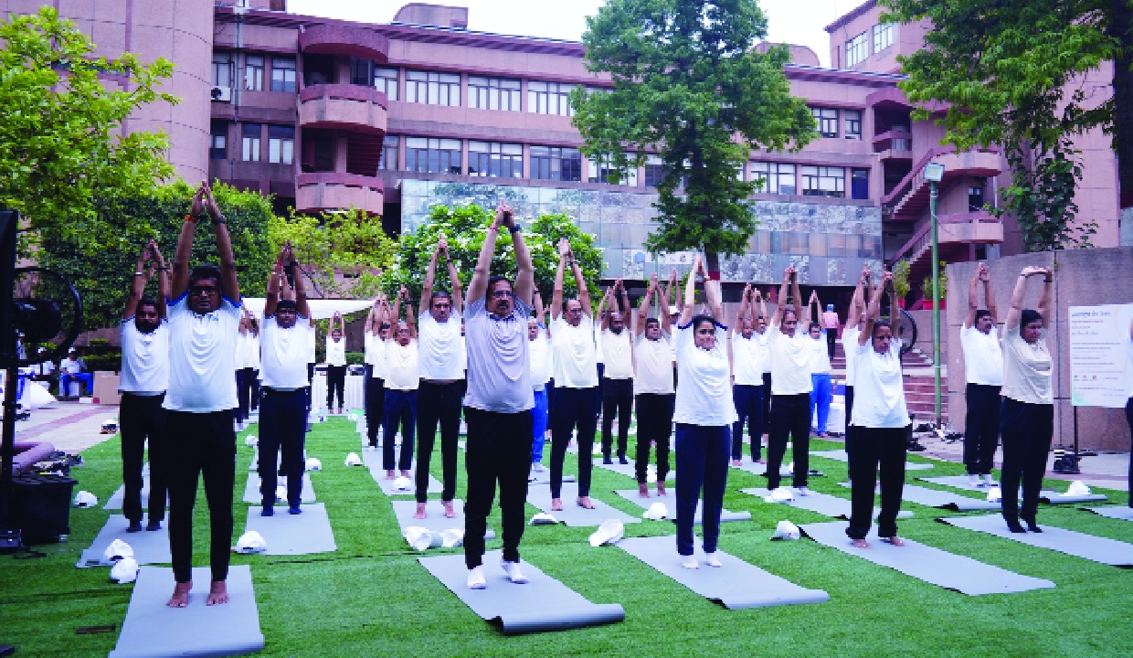 IRFC observes International Day of Yoga