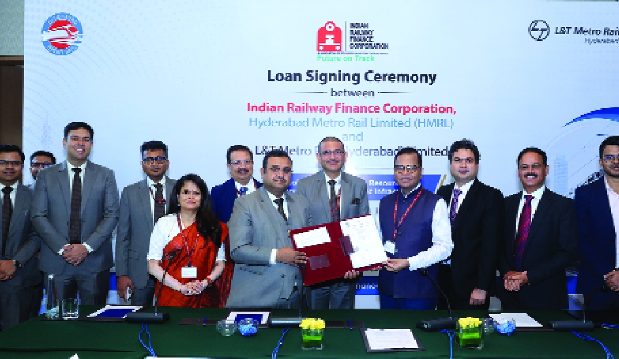 IRFC signs Rs 13,527 cr refinancing deal for Hyderabad Metro project