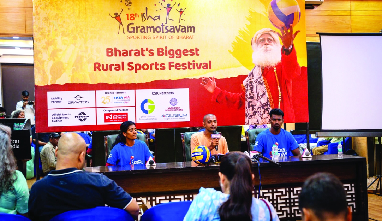 Isha Gramotsavam sports fest expands to 10 States