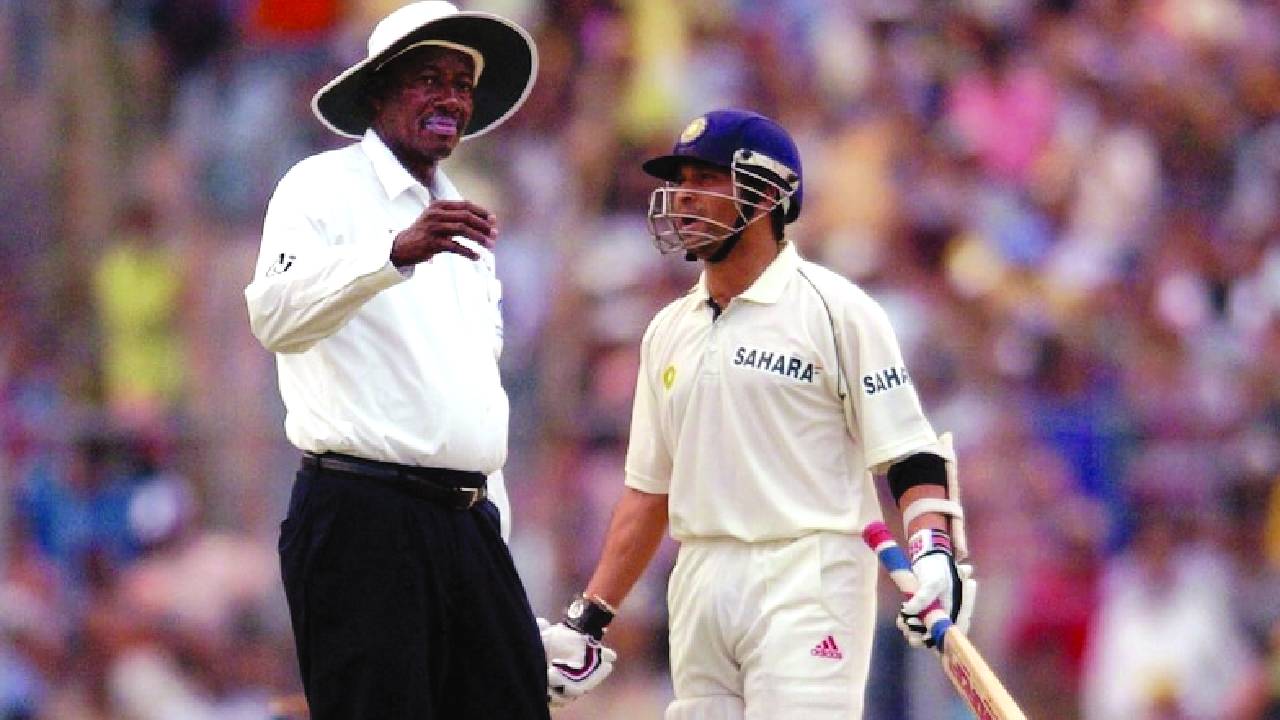 It was a mistake: Bucknor regrets wrong decision against Sachin Tendulkar