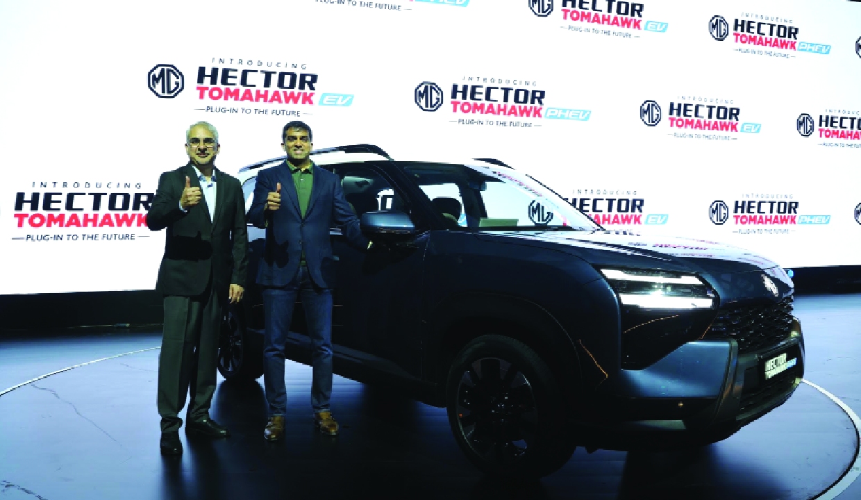 JSW-MG Motor launches Hector Tomahawk as EV and PHEV