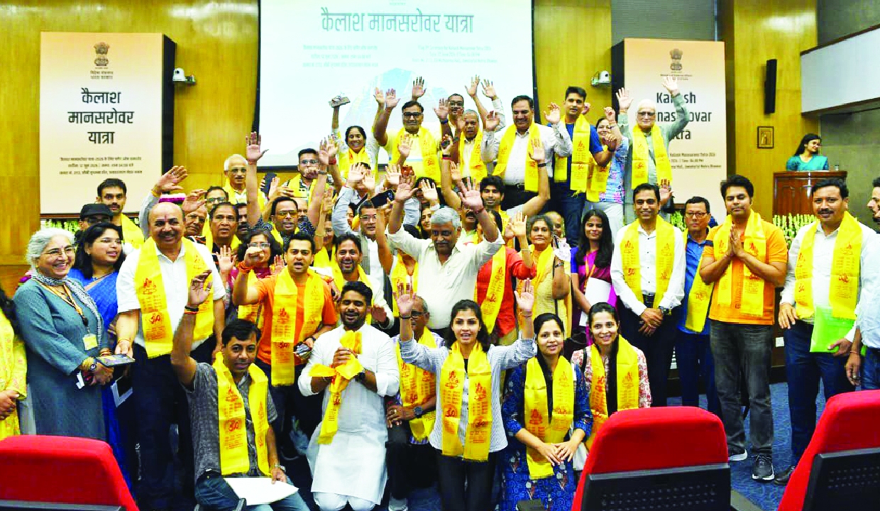 Kailash Mansarovar Yatra 2026 flagged off in Delhi