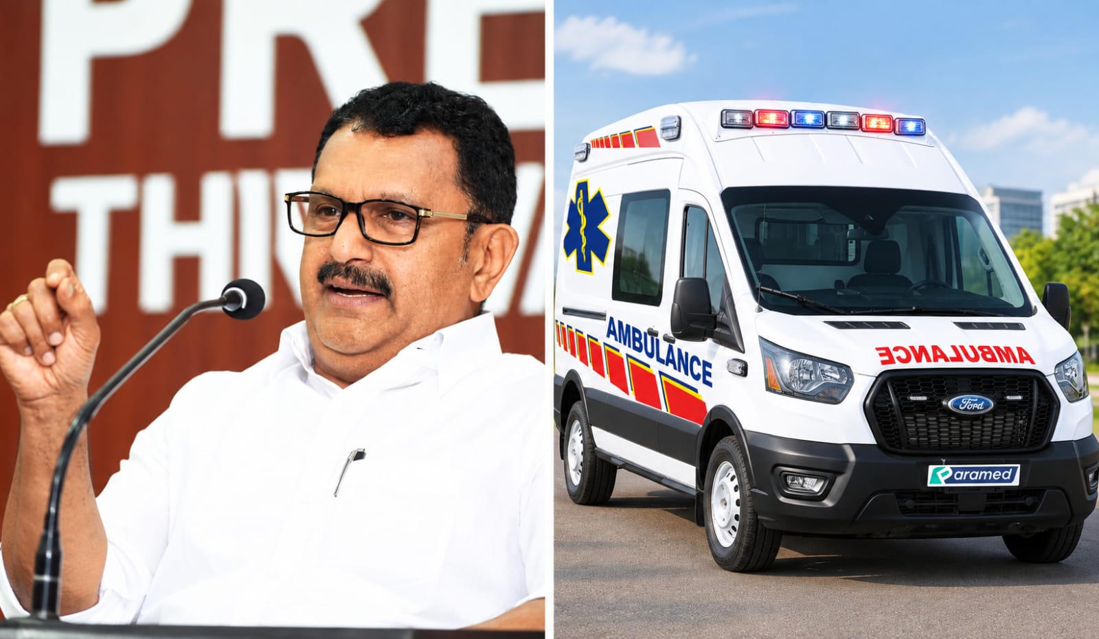 Kaniv-108 ambulance strike: Kerala minister warns staff, cites patient safety