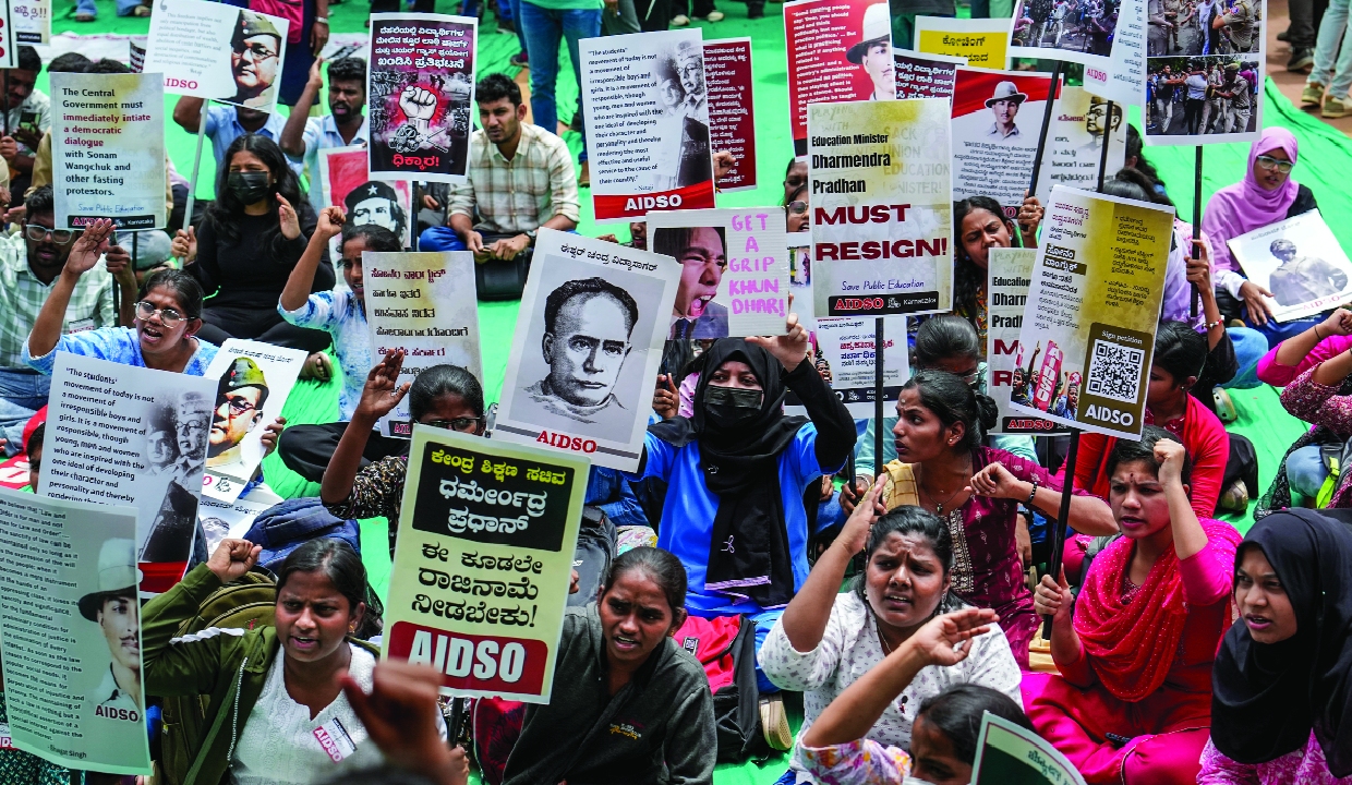 Karnataka: FIR Over Protest Placards