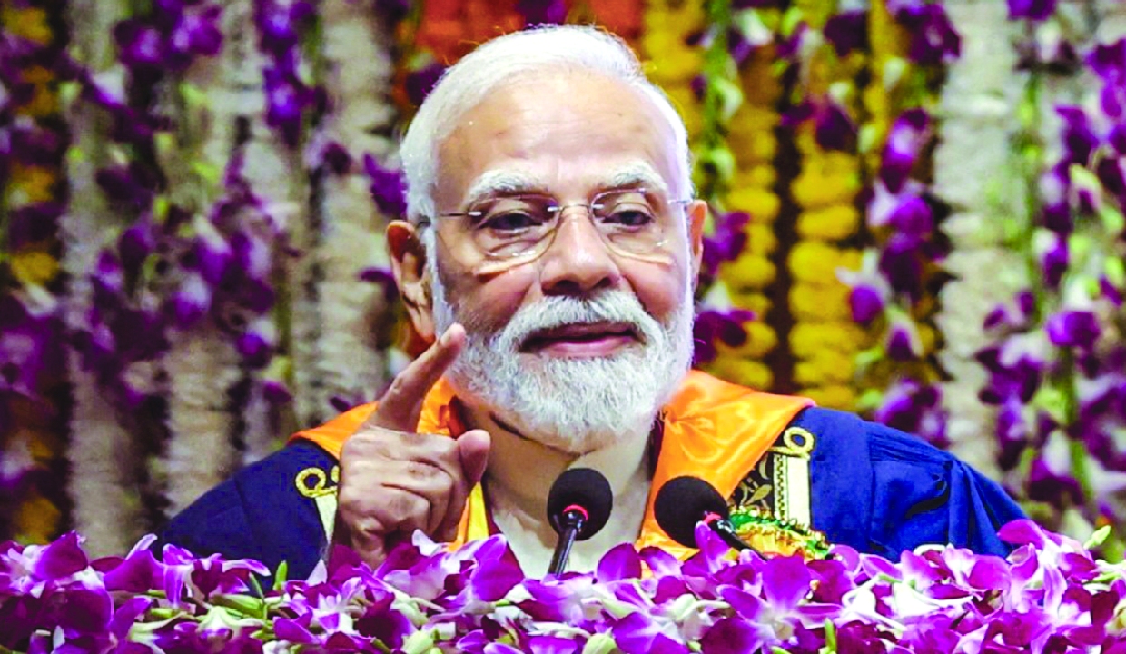 Keep curiosity alive, PM tells students