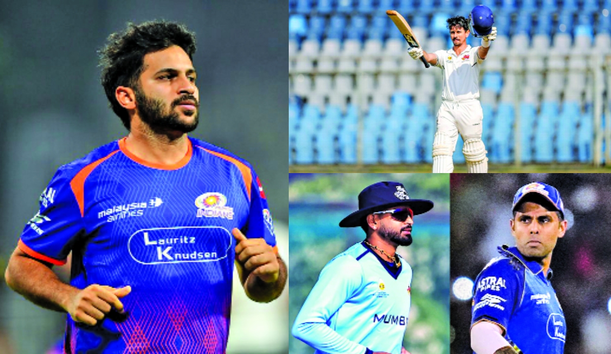 Lad replaces Shardul as Mumbai captain for Ranji; Iyer or Suryakumar likely for white-ball captaincy