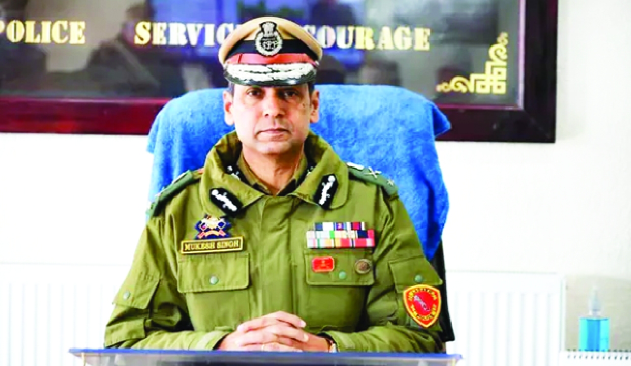 Ladakh DGP Mukesh Singh transferred to Manipur as New Police Chief