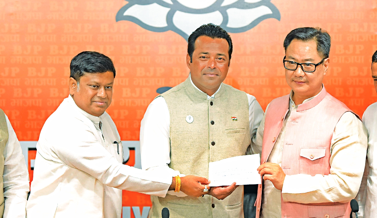 Leander Paes’ decision brings spotlight on sportspersons in politics