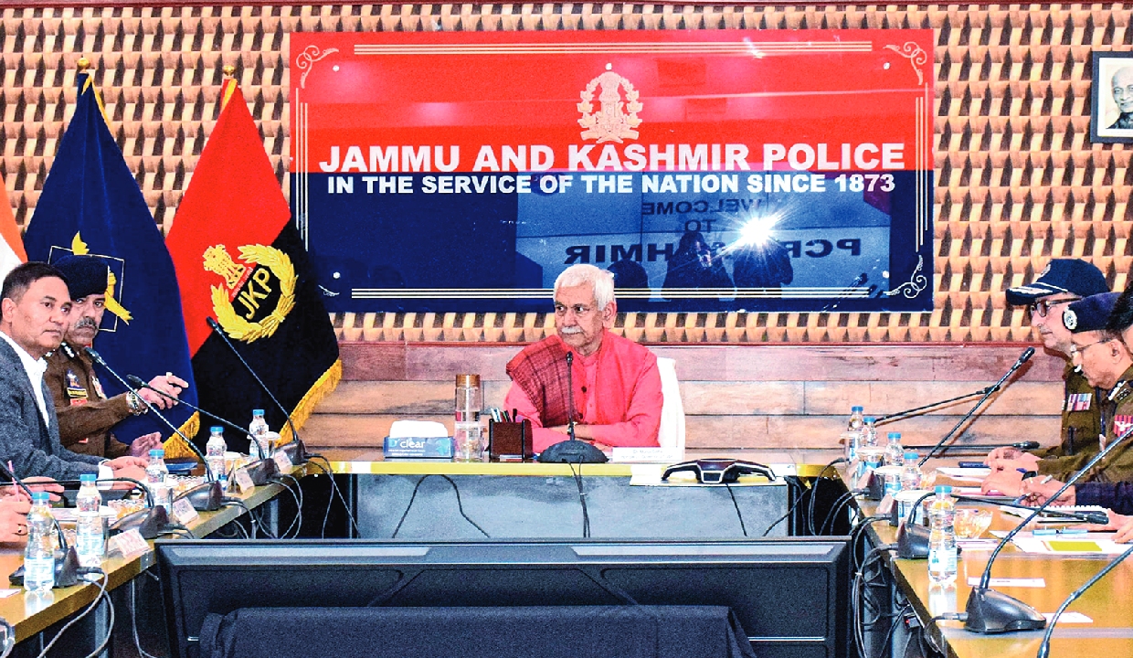 LG Manoj Sinha orders heightened alert across J&K