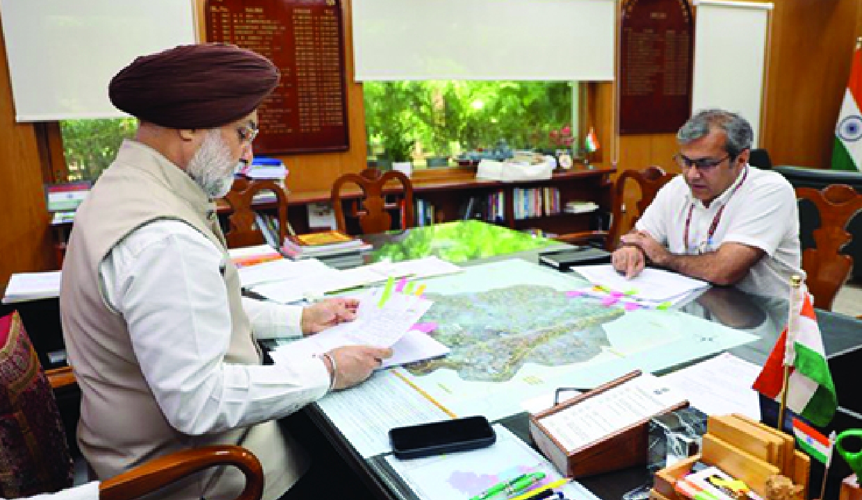 LG Sandhu seeks humane, systematic stray cattle management