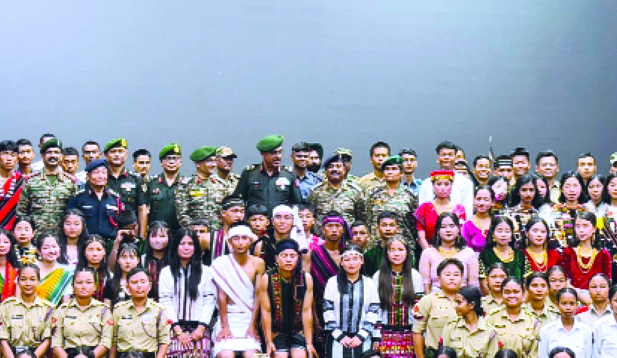 Maj Gen Anurag Vij visits Ekta Camp at Narangi Transit facility at Guwahati