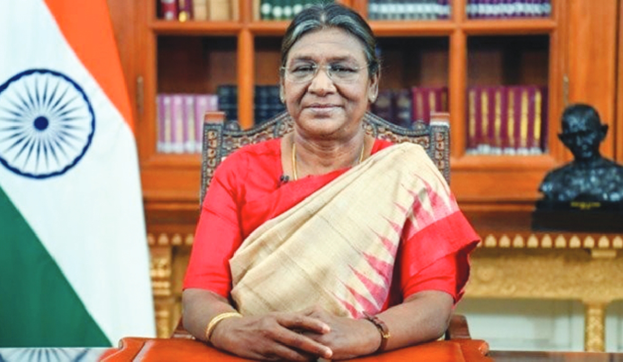 Manipur CM, Bihar governor call on President Murmu