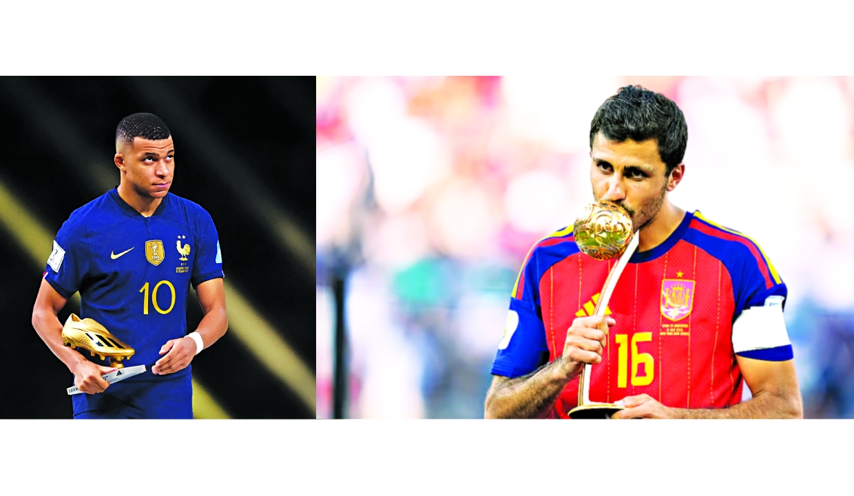 Mbappe wins another Golden Boot, and Spain’s Rodri gets Golden Ball