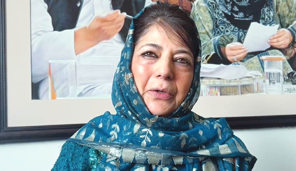 Mehbooba prays for Indian’s safety amid Iran tensions
