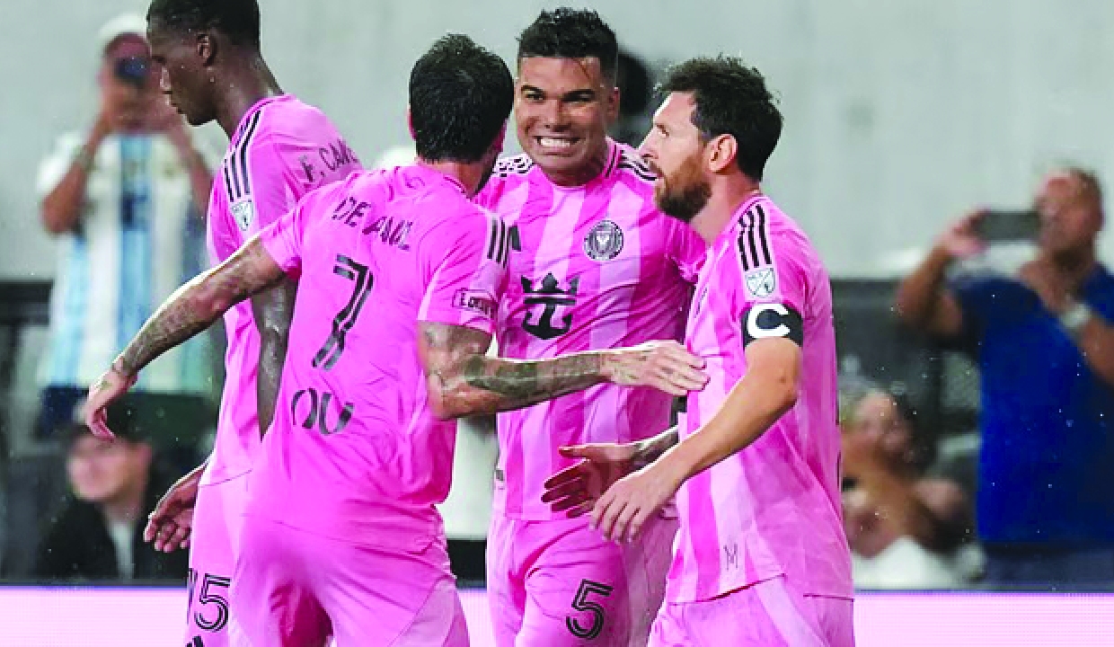 Messi logs two assists for Inter Miami in first match since retiring from international soccer
