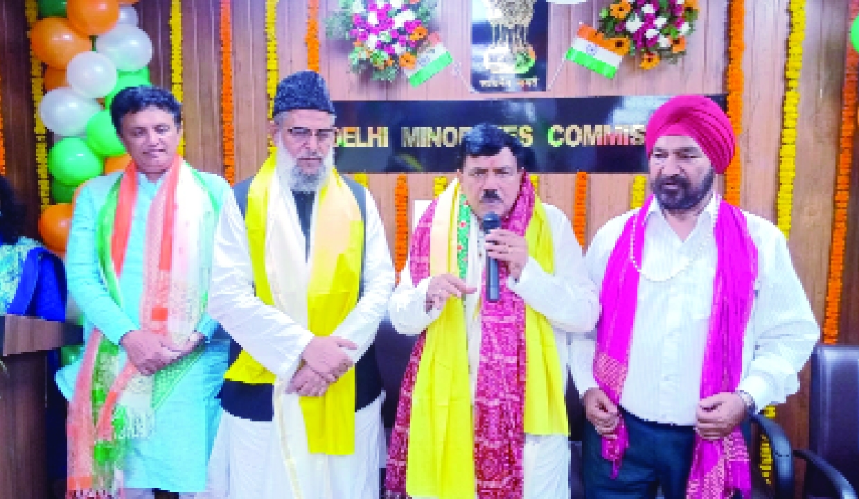 Mohammad Haroon takes charge as Delhi Minorities Commission member