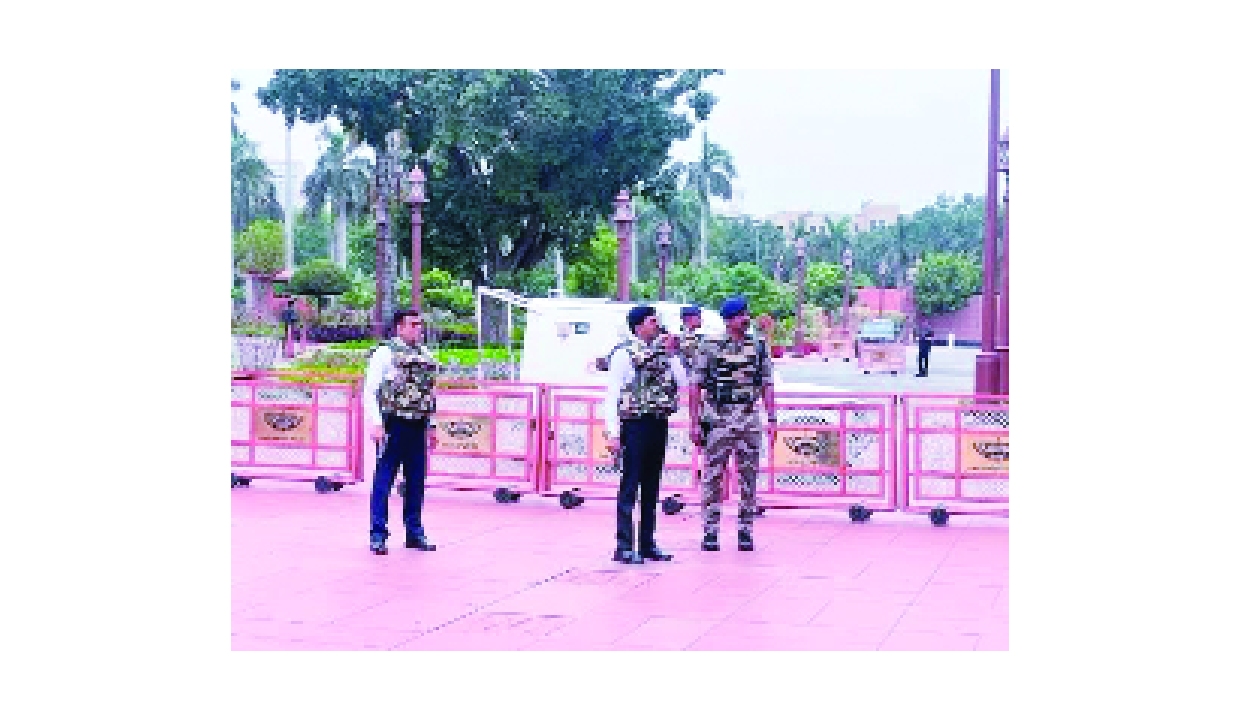 Multi-agency security drill held at Parliament ahead of Monsoon Session