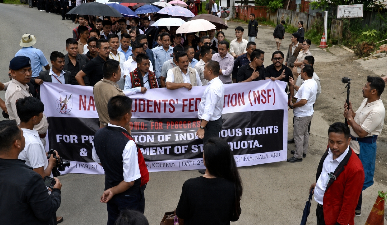 Naga Students' Federation to demonstrate over NEET in Kohima on July 27