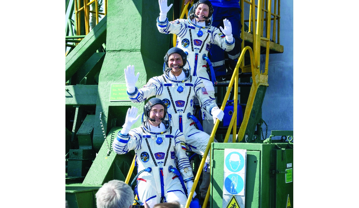 Nasa astronaut embarks on 8-month sojourn to International Space Station