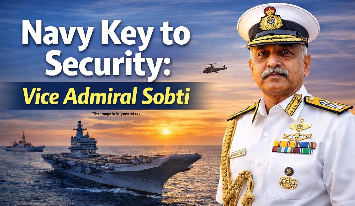 Navy key to security: Vice Admiral Sobti