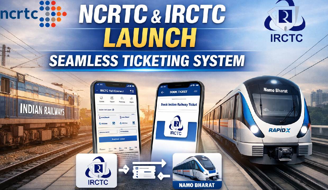 NCRTC, IRCTC launch seamless ticketing system