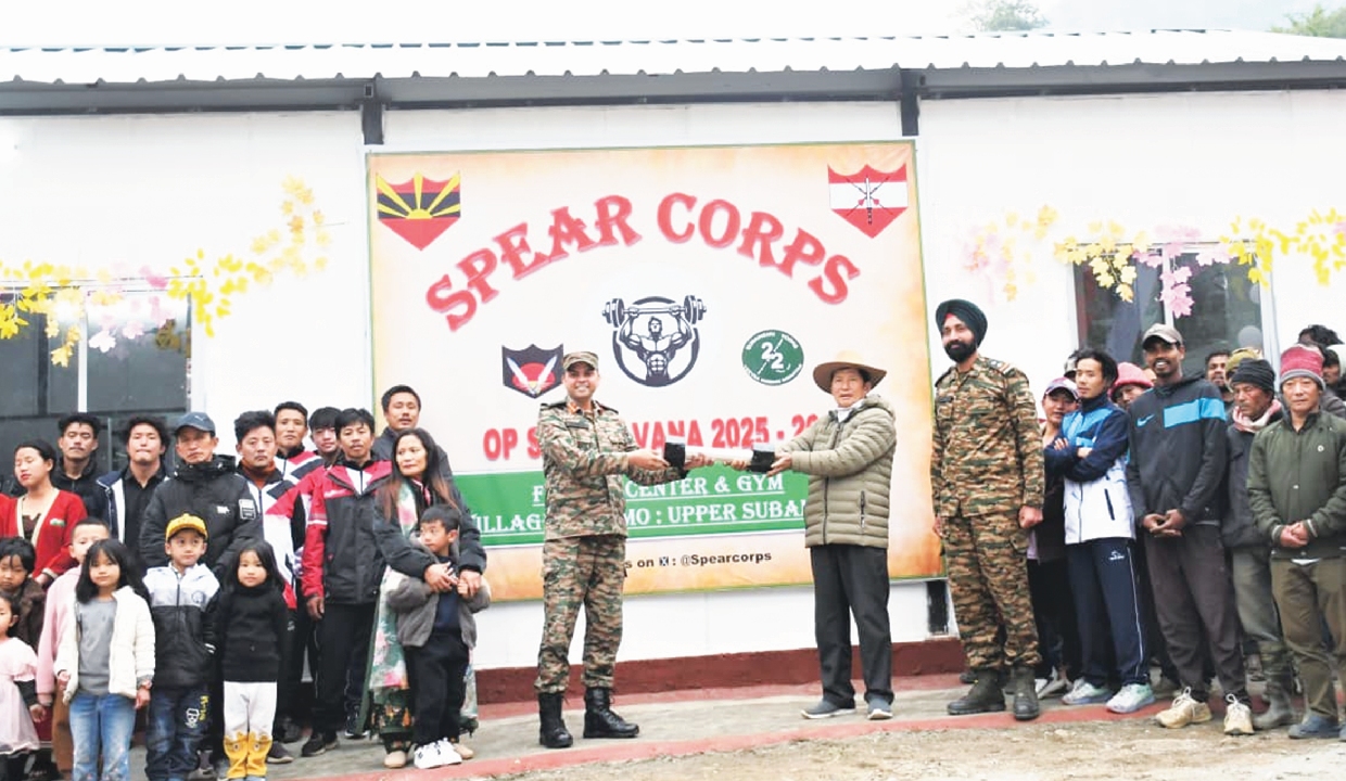 New community gym opens in Arunachal under Operation Sadbhavana