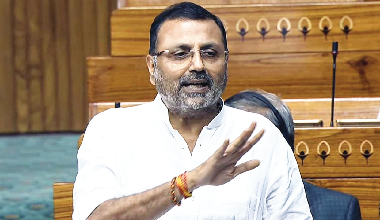 Nishikant Dubey refutes claims of disrespecting Biju Patnaik