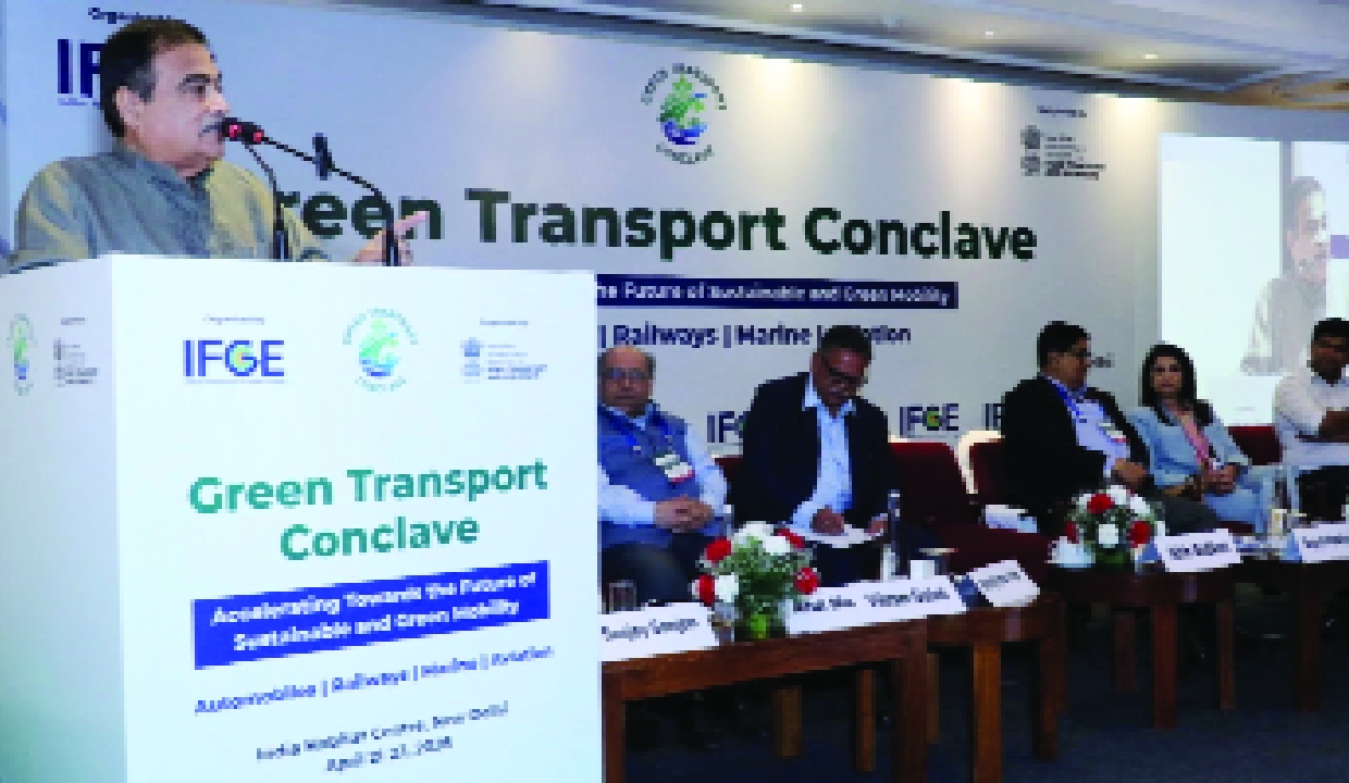 Nitin Gadkari stresses multi-fuel strategy at Green Transport Conclave