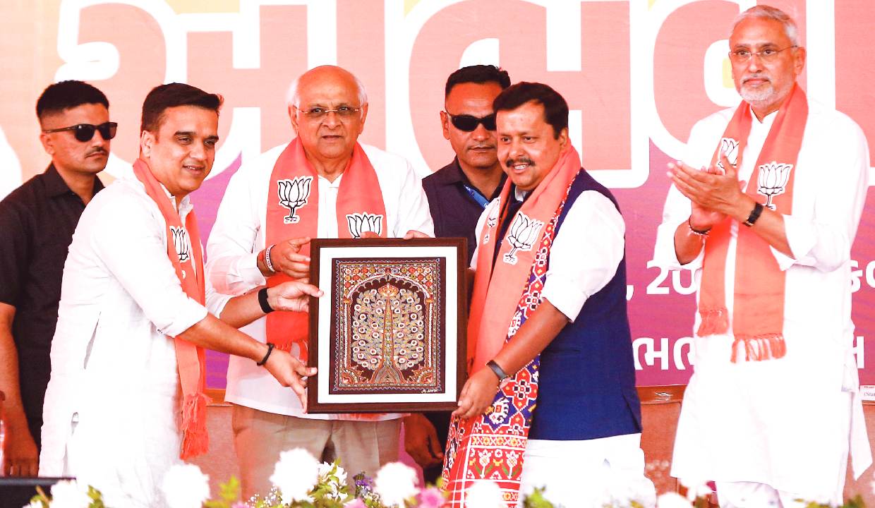 Nitin Nabin slams part-time politicians in Gujarat