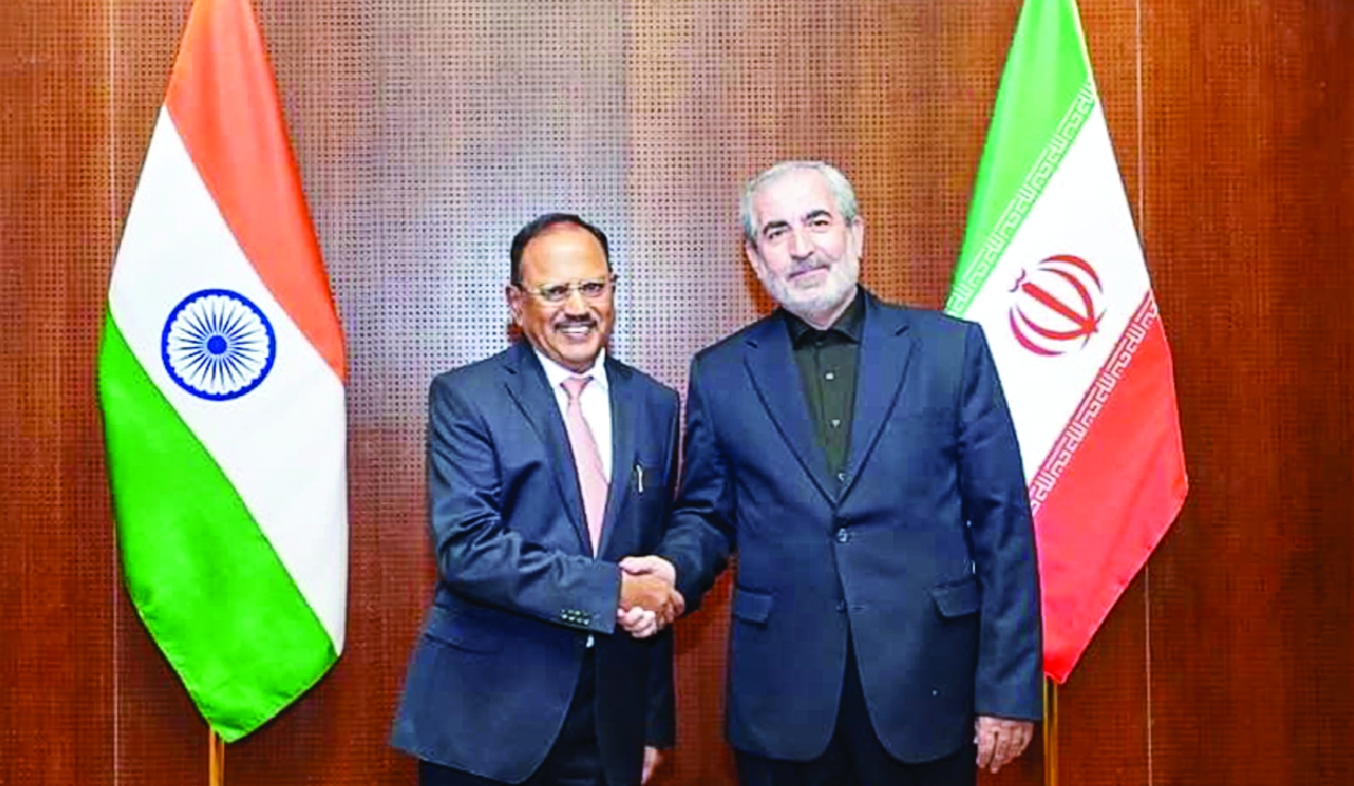 NSA Doval meets senior Iranian security official